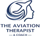 The Aviation Therapist and coach icon logo